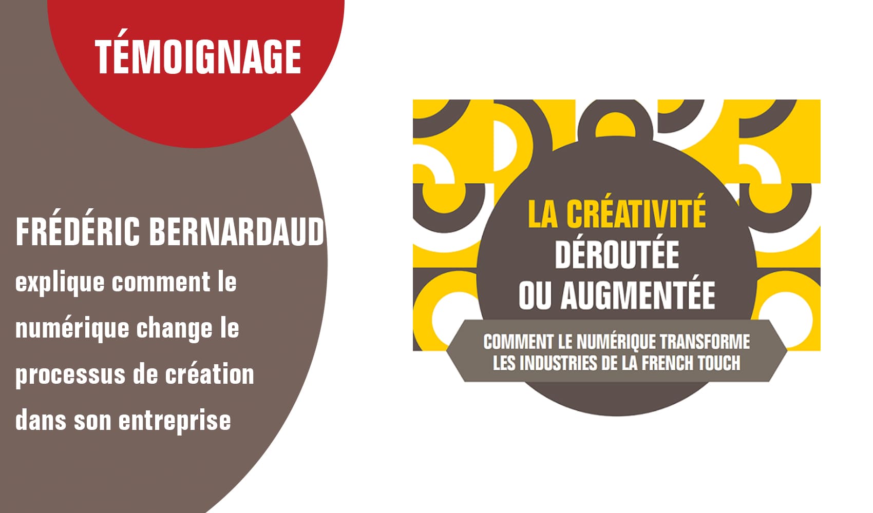 Frédéric Bernardaud : conception numérique, rapidité et créations exclusives